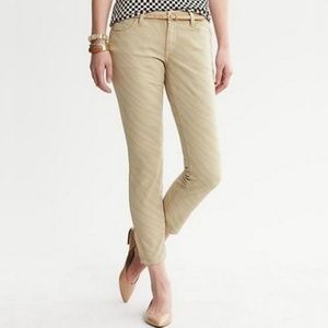 Banana Republic Heritage zebra print skinny jean